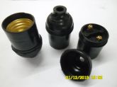 bocal para lampada com rosca plastico